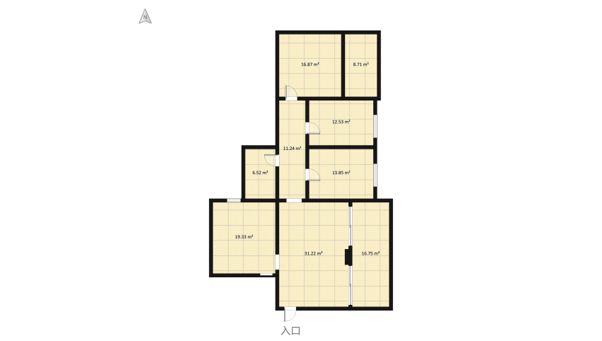 SP Home 2 floor plan 154.93