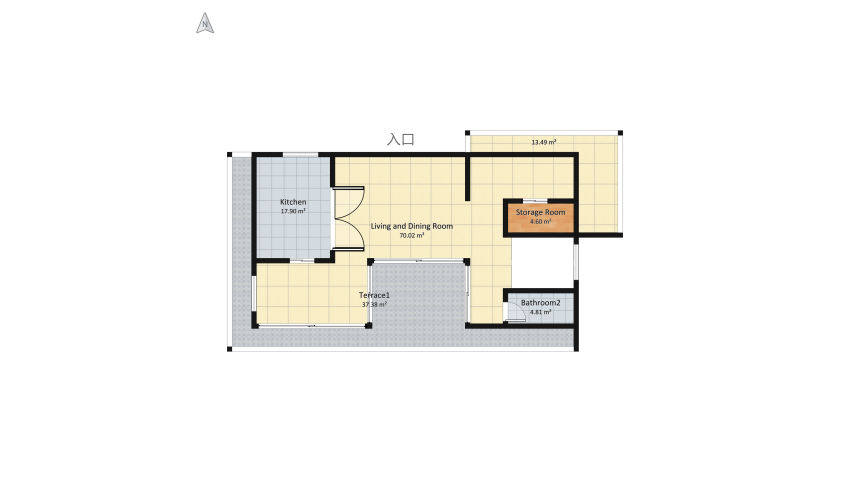 sea house floor plan 456.14
