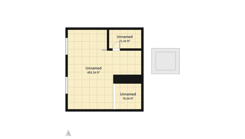 apartment floor plan 59.71