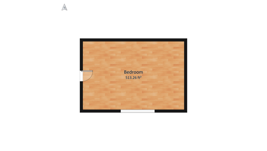 ⭒☆━SEMI-MODERN URBAN APARTMENT━☆⭒ floor plan 51.12