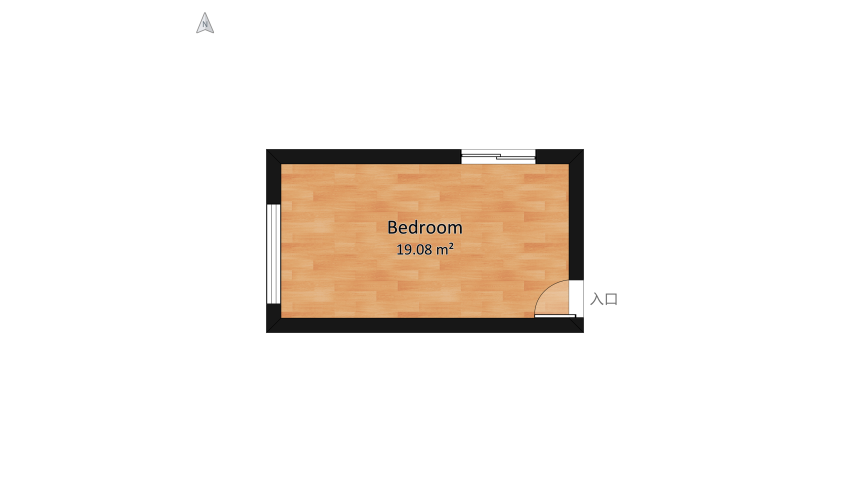 Master Bedroom floor plan 21.92