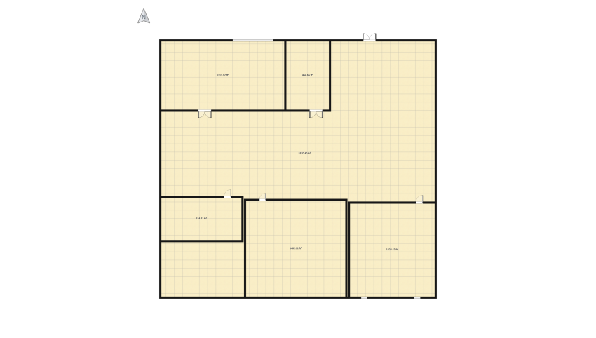 Small Apartment floor plan 1025.92