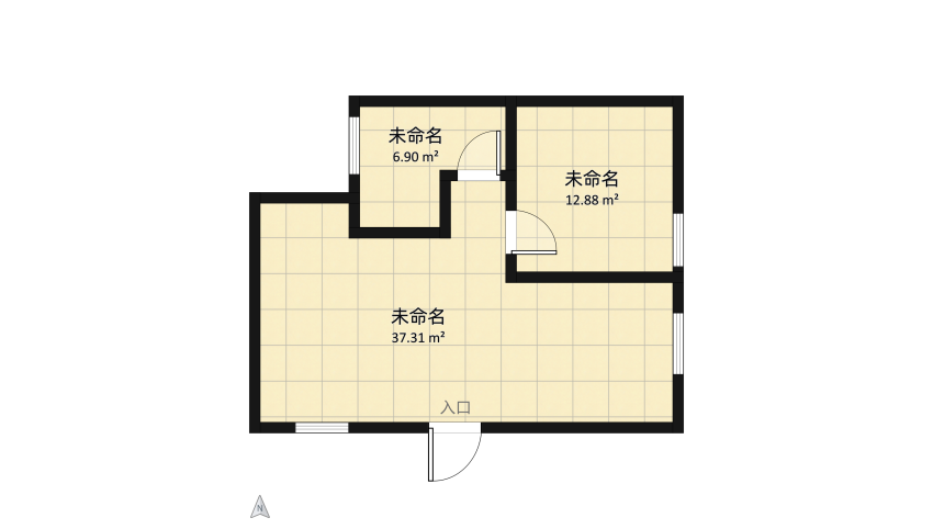 House no 50 floor plan 57.09