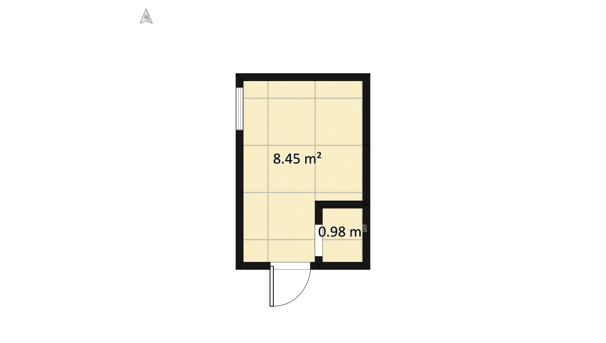 BS Bathroom floor plan 10.76