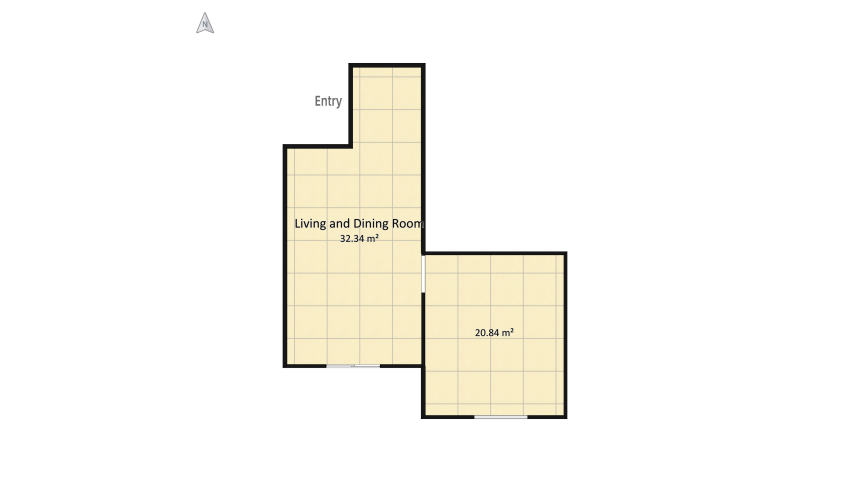 Luxury Living floor plan 55.73