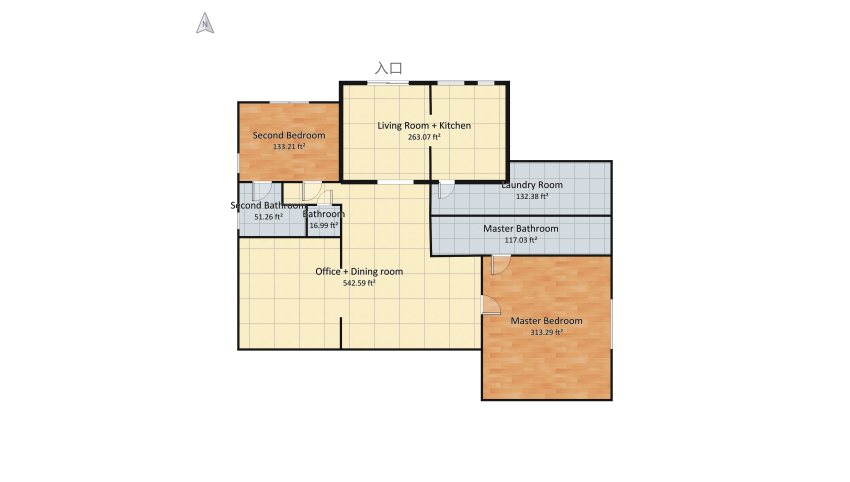 My home project floor plan 153.18