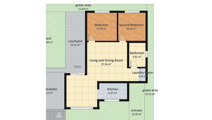 Confort home floor plan 220.96