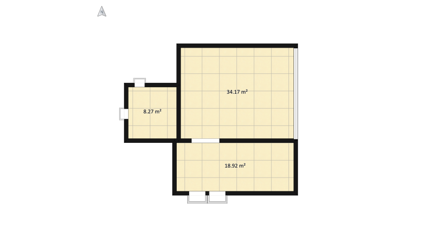 Modern Boho floor plan 68.04