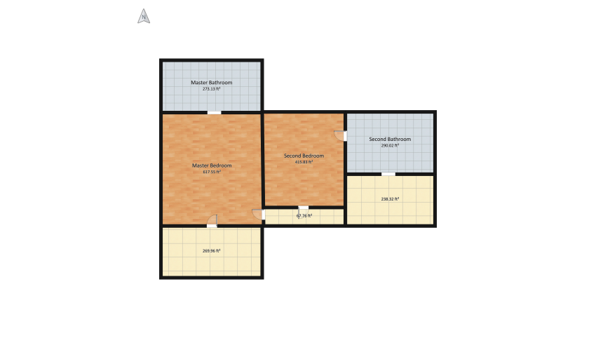 t shaped house floor plan 441.04