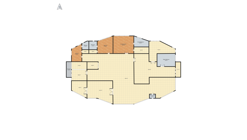 Bewitched Fools Penthouse floor plan 2949.25