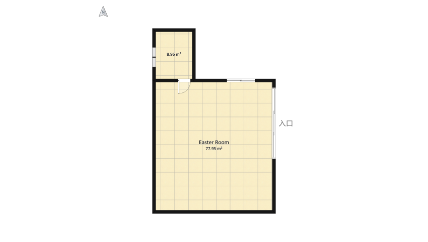 #EasterDayContest - Classy floor plan 92.72