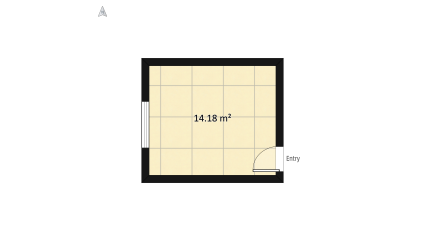 master bedroom and office function floor plan 16.05