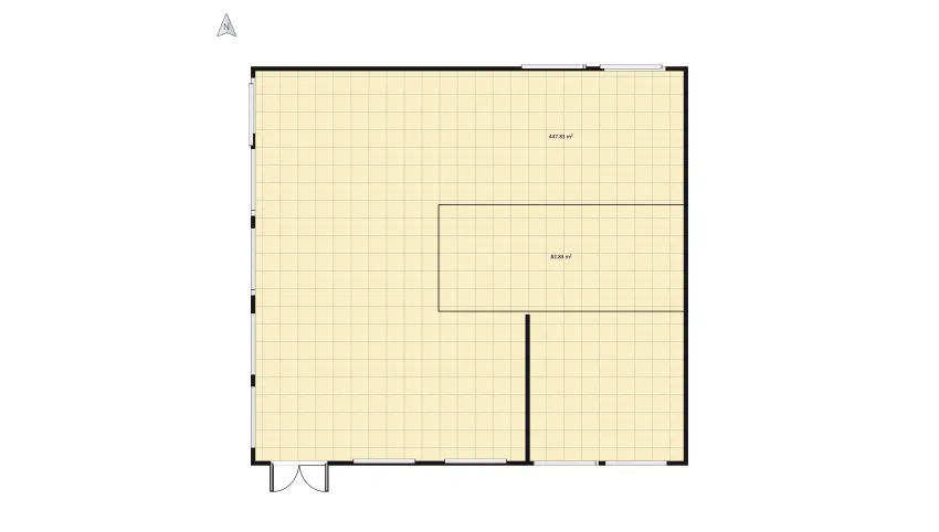 One of a kind floor plan 544.82