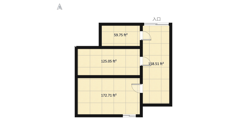 One Person Home! floor plan 55.26