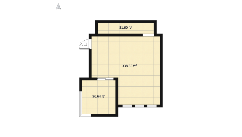 Master Bedroom floor plan 50.47