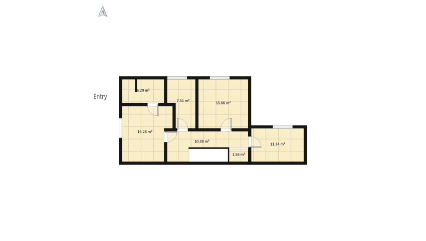 casa 23 floor plan 185.39