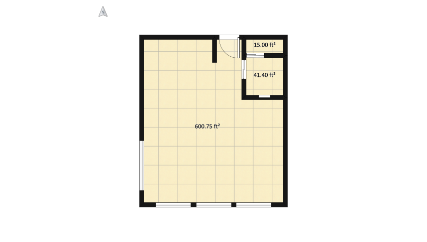Loft Apartment in Boston floor plan 133.84