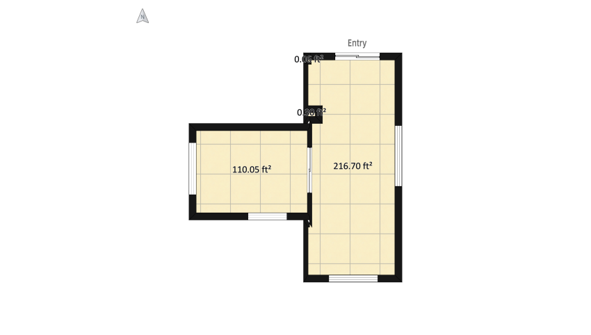 Boyfriend's New Room Design floor plan 34.29