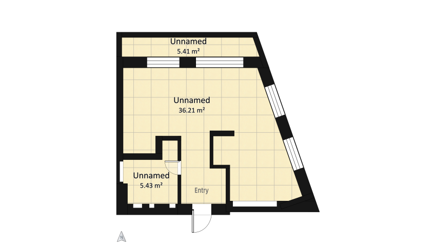 Apartment for rent - Markowa floor plan 47.06