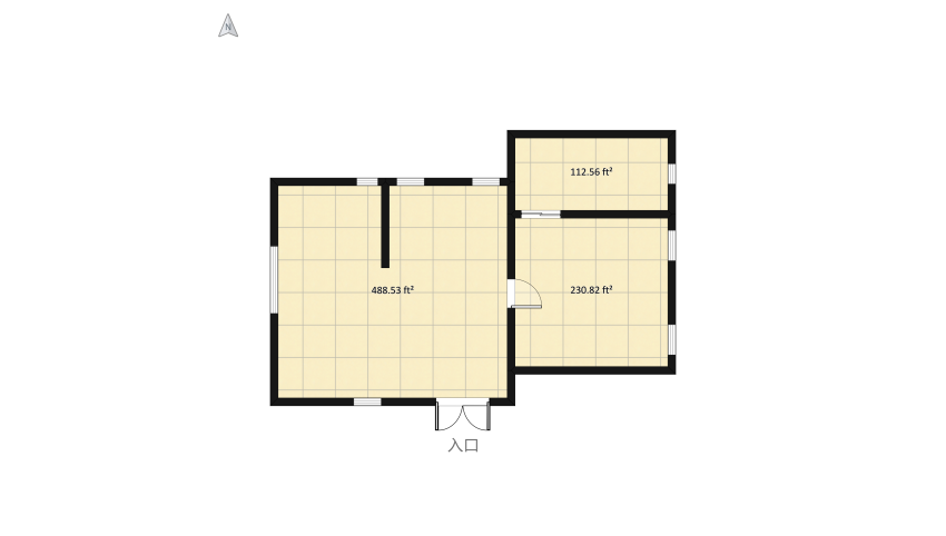 Casa Uno floor plan 85.21