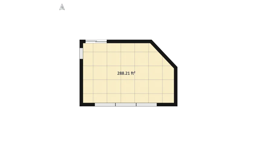 The studio floor plan 29.32