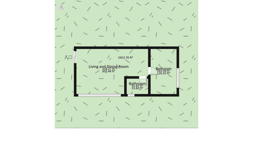 Casa de Praia floor plan 706.37