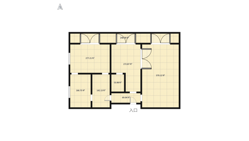 #MilanDesignWeek - Artists Milan Home floor plan 187.12