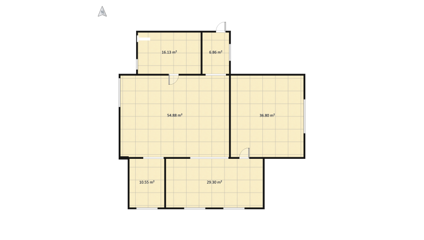 Modern house floor plan 162.13