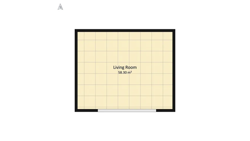 lIVING ROOM floor plan 62.05