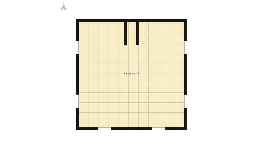 【System Auto-save】Basement template floor plan 118.99