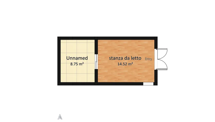 【System Auto-save】Bedroom floor plan 23.27