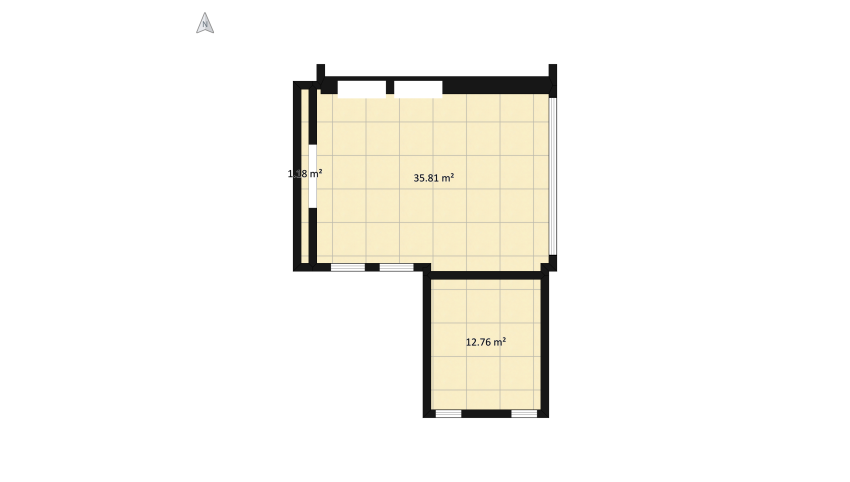 Nature Bedroom floor plan 38.3