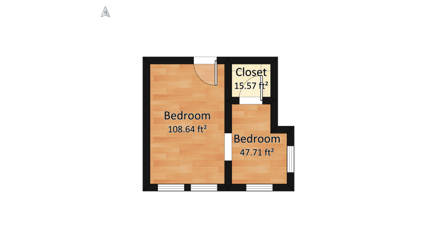 Simple dream room  floor plan 19.39