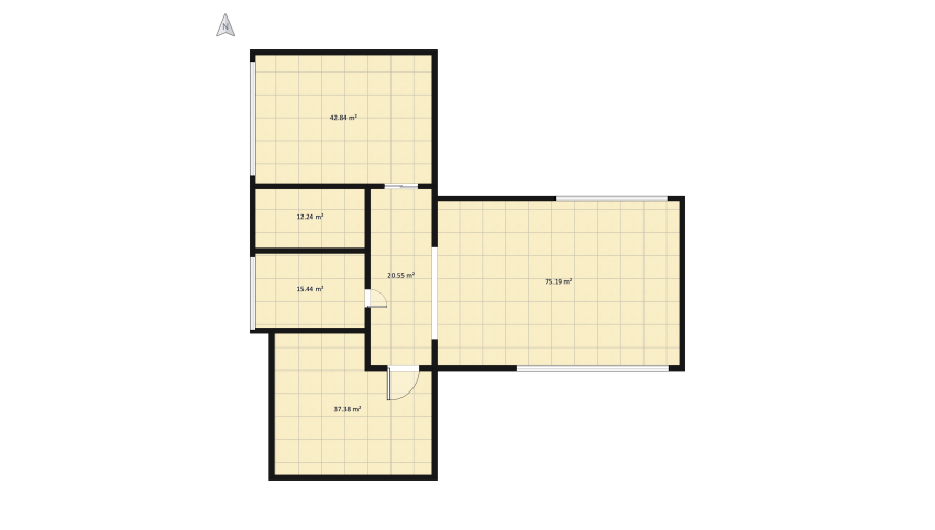 House in the snow floor plan 220.69
