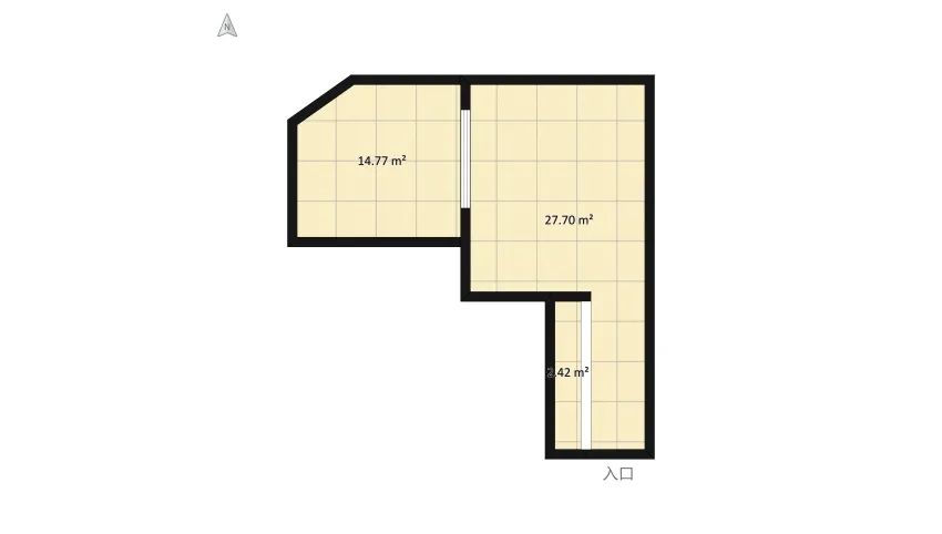 Deadpool inspired bedroom floor plan 51.13