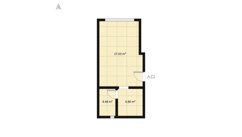 House no 44 floor plan 44.15