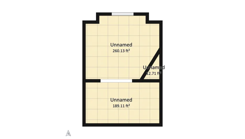 Modern Eclectic Living Room floor plan 42.92