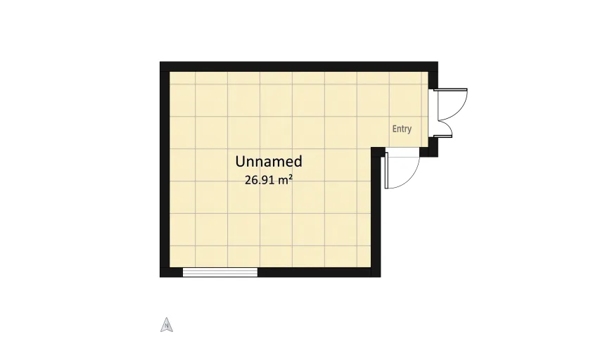 ORANGE Living Room floor plan 26.91