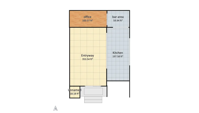 Mondrian Project floor plan 67.81