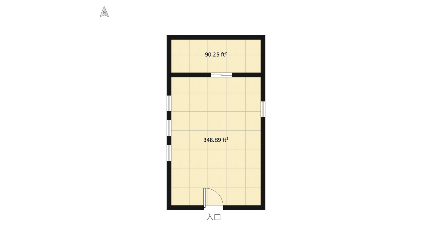 Tiny Home  floor plan 90.51