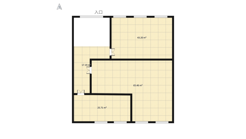 calm style floor plan 426.69