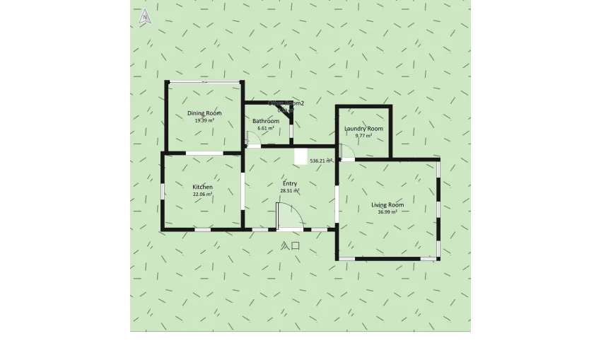Home floor plan 786.37