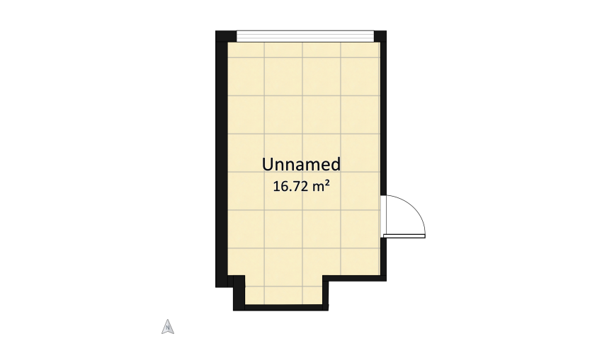 My very 1st project floor plan 16.73