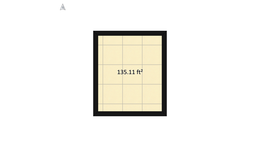 Mao Zedong's room floor plan 14.32