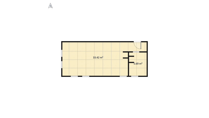 #HSDA2020Residential-studioapartment floor plan 41.7
