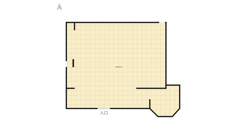 Layout floor plan 414.4