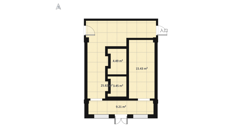 pod.zelm. floor plan 69.3