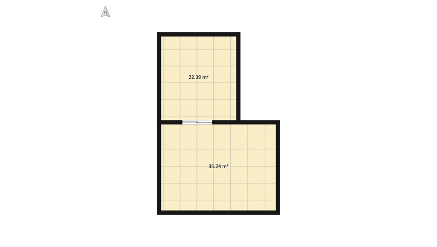 Modern Fireplace Room floor plan 24.73
