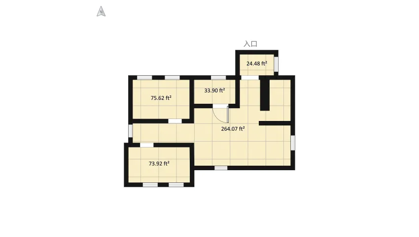 The Winter House floor plan 52.98