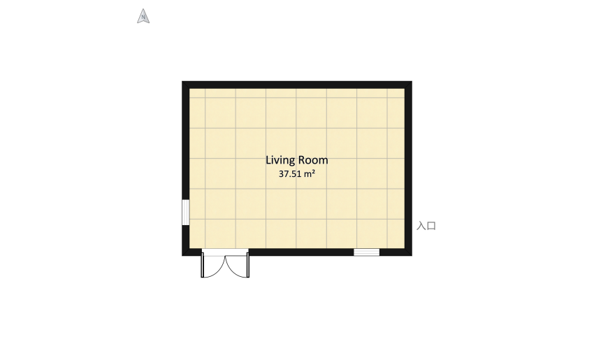 LivingRoom floor plan 40.54